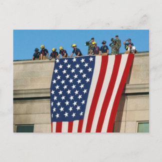 Pentagon 9/11-vlag briefkaart