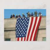 Pentagon 9/11-vlag briefkaart (Voorkant)