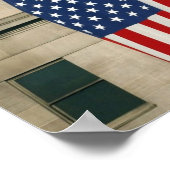 Pentagon 9 11 Vlag Poster (Hoek)