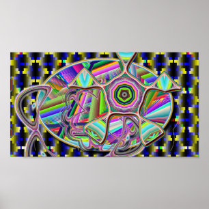 Pentagon Alien (woorden toevoegen) Poster