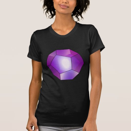 Pentagon Dodekaeder Dodecahedron T-shirt (Voorkant)