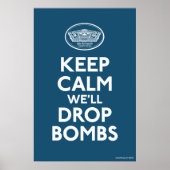 Pentagon Keep Calm Anti War Poster (Voorkant)