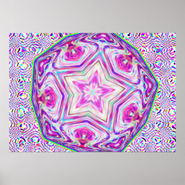 Pentagon Star Poster