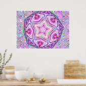 Pentagon Star Poster (Keuken)