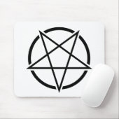 Pentagram_01_black.png Muismat (Met muis)