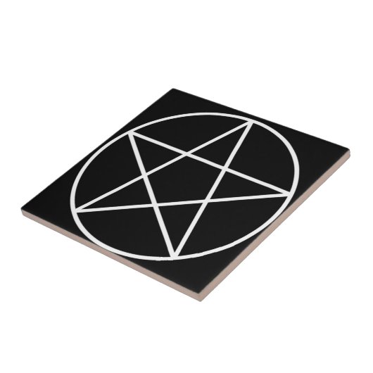 Pentagram Altar Tile Tegeltje (Zijkant)