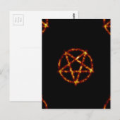 pentagram briefkaart (Voorkant / Achterkant)