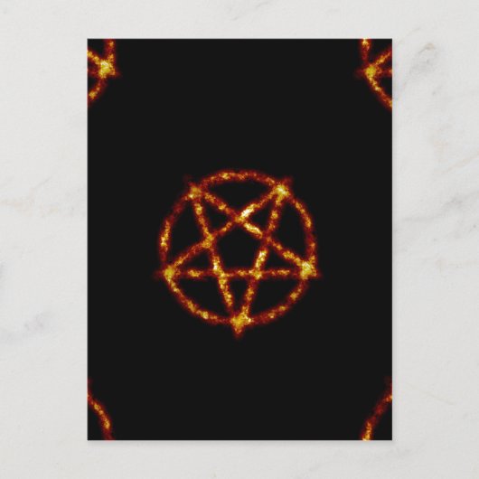 pentagram briefkaart (Voorkant)