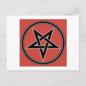 Pentagram Briefkaart (Voorkant)
