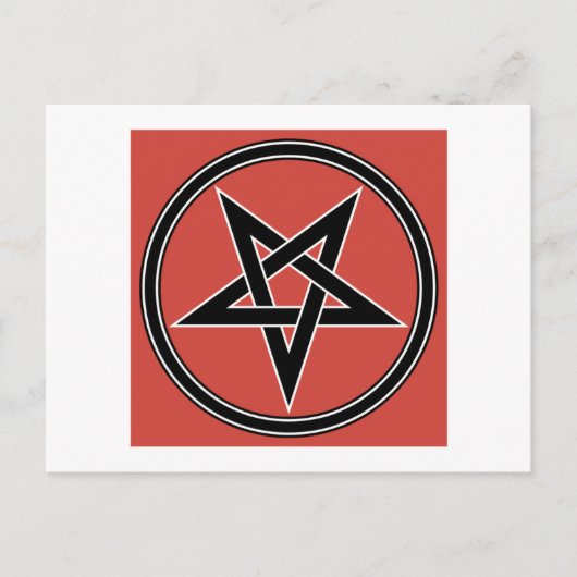 Pentagram Briefkaart (Voorkant)