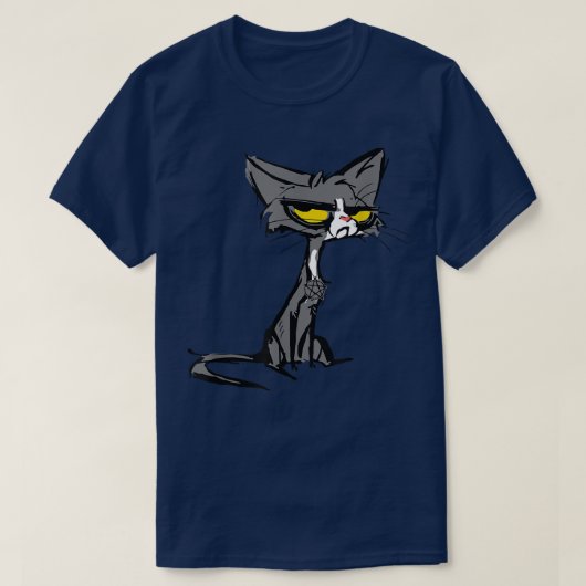 Pentagram Cat Witchcraft Kitten T-shirt Satanic Ca (Design voorkant)