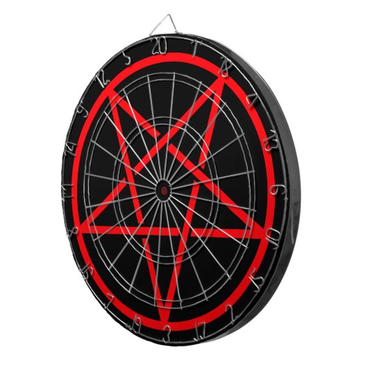 Pentagram Dartboard Dartbord (Voorkant Rechts)