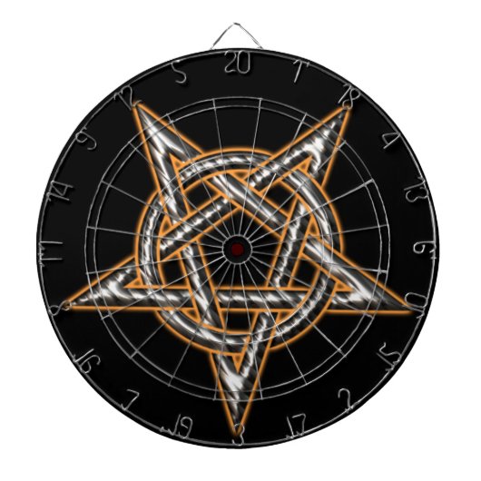 Pentagram Dartbord (Voorkant)