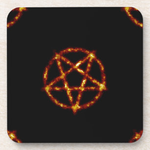 pentagram drankjes onderzetter