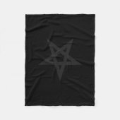 Pentagram Fleece Deken (Voorkant)
