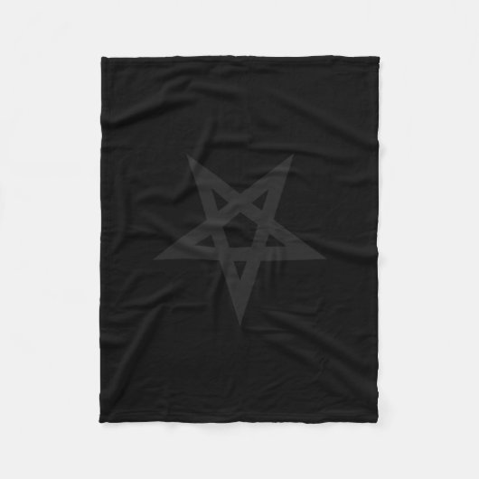 Pentagram Fleece Deken (Voorkant)