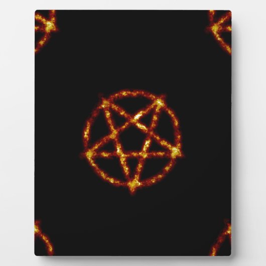 pentagram fotoplaat (Voorkant)