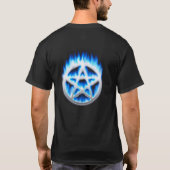 Pentagram gasvlam t-shirt (Achterkant)