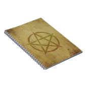 Pentagram gestructureerd notitieboek (Rechterzijde)
