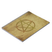 Pentagram gestructureerd notitieboek (Linkerzijde)