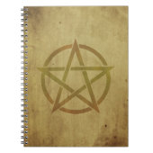 Pentagram gestructureerd notitieboek (Voorkant)
