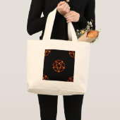 pentagram grote tote bag (Voorkant (product))