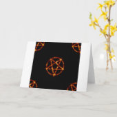 pentagram kaart (Gele Bloem)