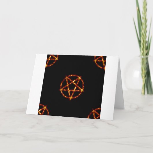 pentagram kaart (Voorkant)