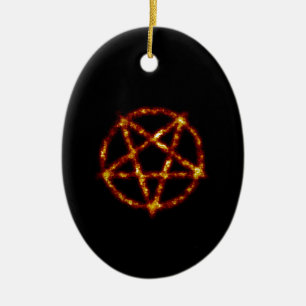 pentagram keramisch ornament