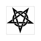 pentagram kunststempel rubberstempel (Afrduk)