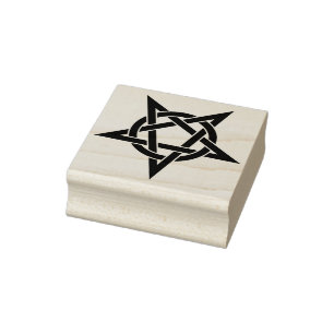 pentagram kunststempel rubberstempel