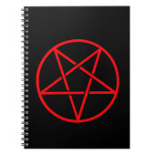 Pentagram-laptop Notitieboek (Voorkant)