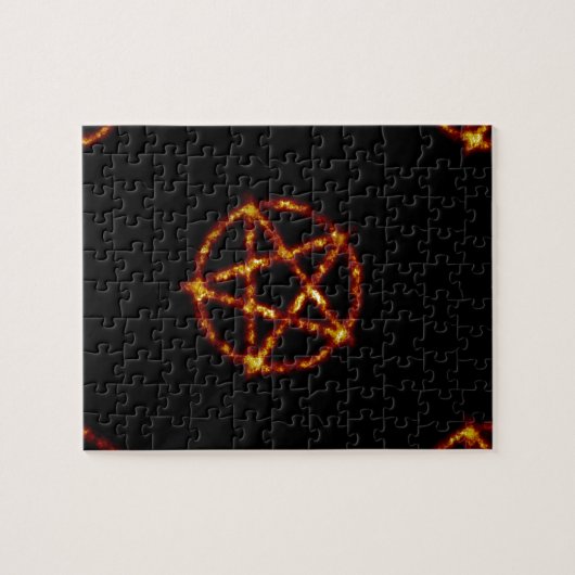 pentagram legpuzzel (Horizontaal)