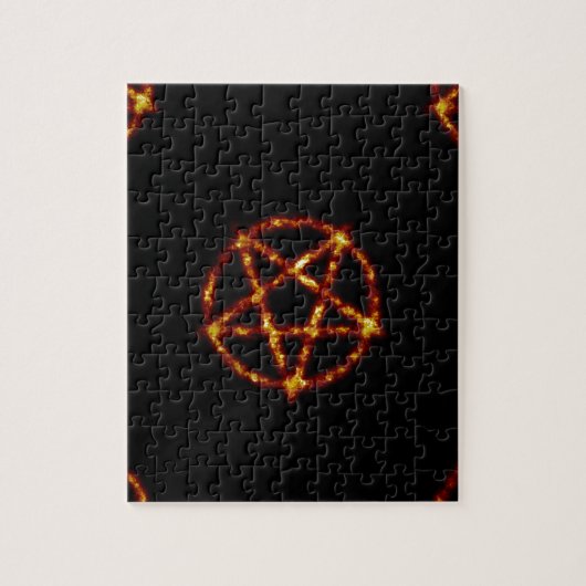 pentagram legpuzzel (Verticaal)