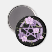 Pentagram & mystiek-1 magneet (Voorkant / Achterkant)