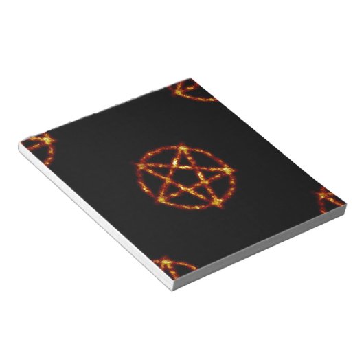 pentagram notitieblok (Schuin)