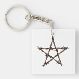 Pentagram of Thorns Sleutelhanger