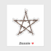 Pentagram of Thorns Sticker (Vel)