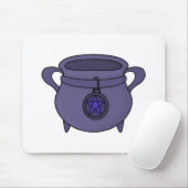Pentagram Pentacle Cauldron Muismat (Met muis)