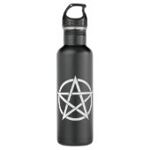 Pentagram/pentakel Waterfles (Voorkant)