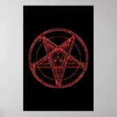Pentagram-Poster Poster (Voorkant)