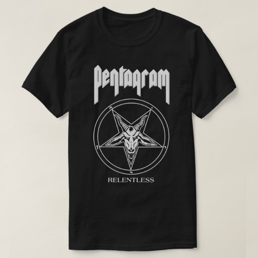 Pentagram Relentless Classic T-Shirt (Design voorkant)