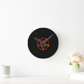 pentagram ronde klok (Huis)