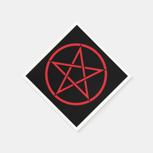 Pentagram servetten (Hoek)