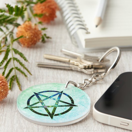 Pentagram Sleutelhanger (Voorkant Rechts)