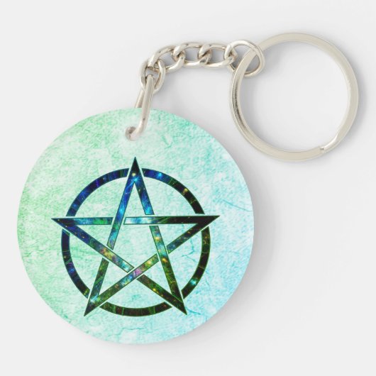 Pentagram Sleutelhanger (Achterkant)