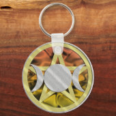 Pentagram-Sleutelhanger Sleutelhanger (Voorkant)