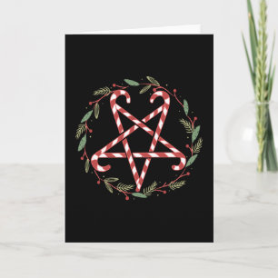 Pentagram snoepje kaart