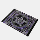 Pentagram Triskelion Amethyst Moon Deurmat (Schuin)