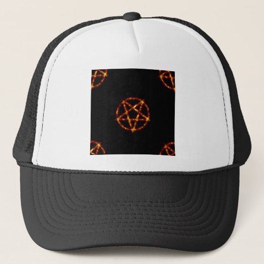 pentagram trucker pet (Voorkant)